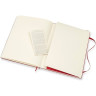 Блокнот MOLESKINE Classic XLarge, линейка, красный QP090F2