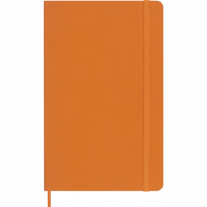 Блокнот MOLESKINE LIMITED EDITION PRECIOUS & ETHICAL BOA 130х210 мм 240 стр., линейка, мягкая обложка, оранжевый QP616N8VCAPRIBOX